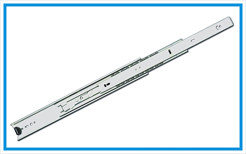 Heavy duty drawer slide with Lock-out device