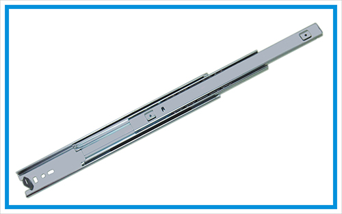 Heavy duty drawer slide with bayonets system
